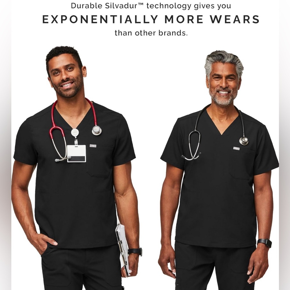 FIGS Chisec Scrub Top